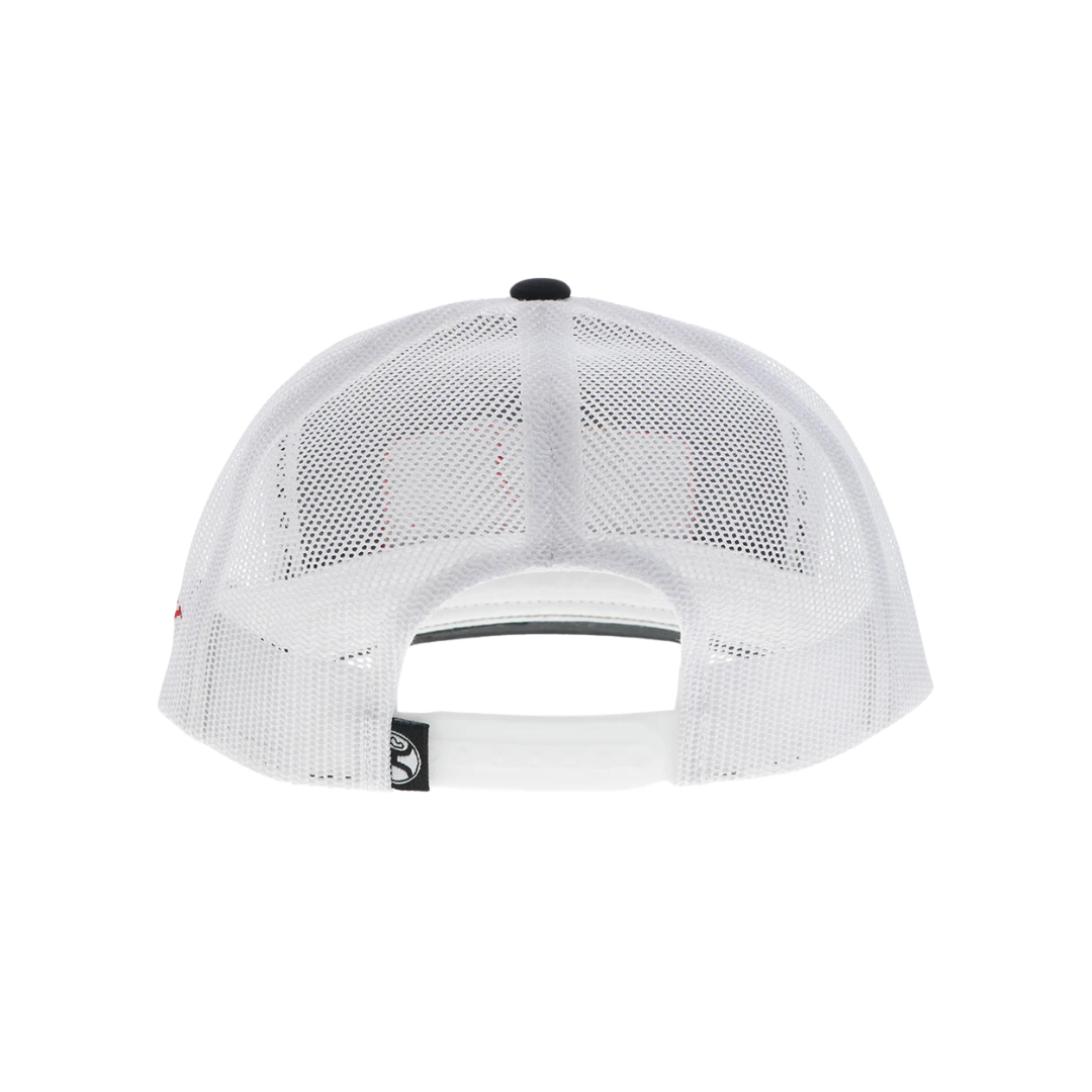 Hooey Men's Cactus Ropes Black White Cap