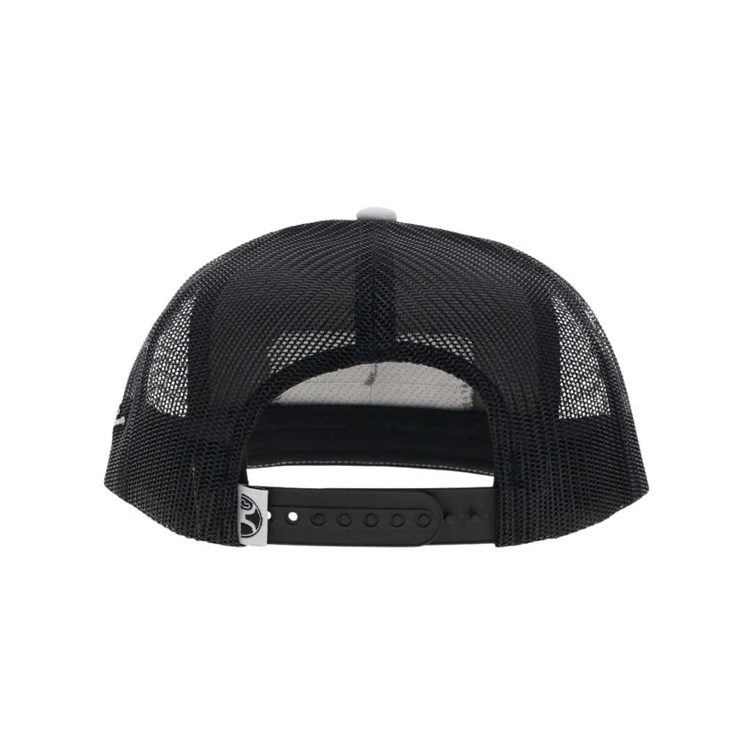 Hooey Men's Cactus Ropes White Black Cap