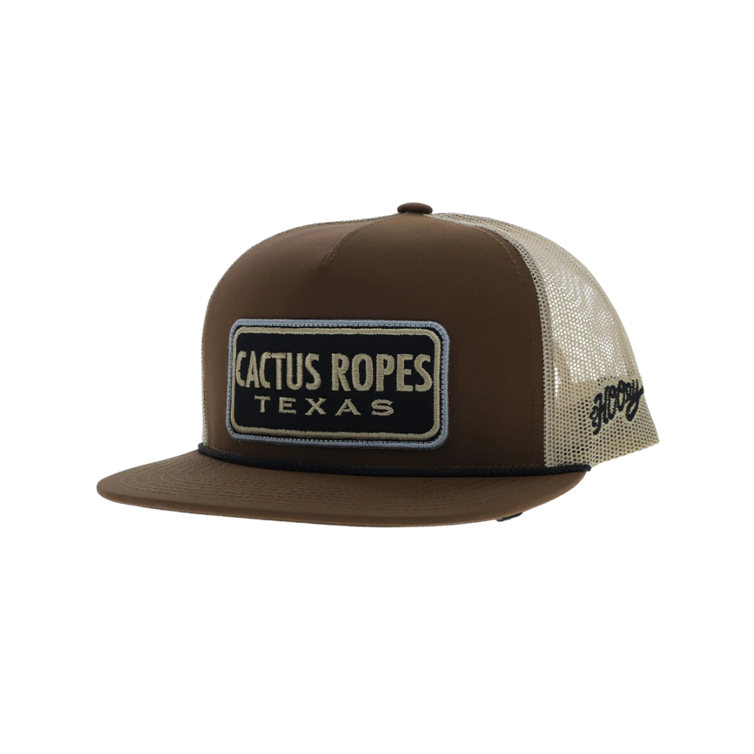 Hooey Men's Cactus Ropes Brown Tan Cap