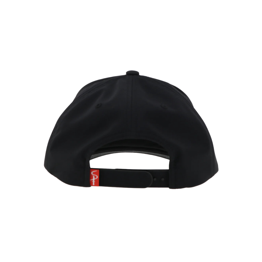 Hooey Men's Sniper Pig Black Blue Red Cap