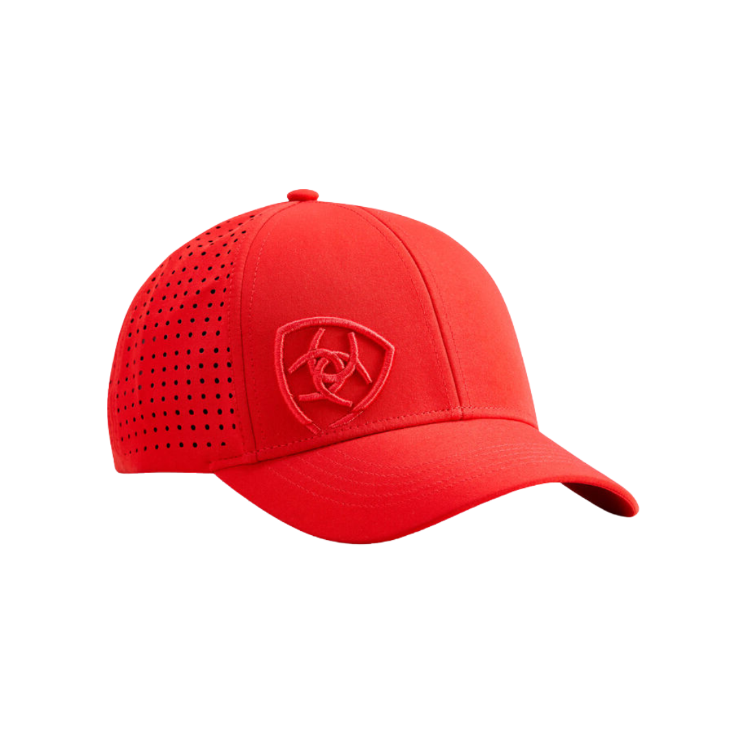 Ariat Men's Tri Factor Flame Red Cap
