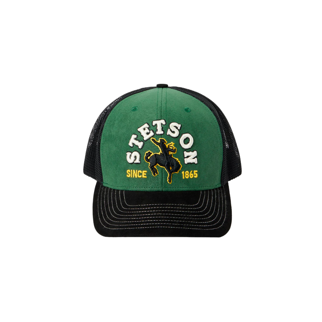 Stetson Men's Mesh Grey And Black Cap