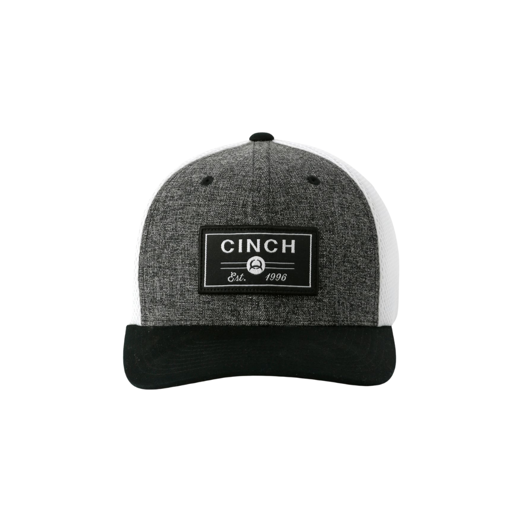 Cinch Men's Flex Fit Airmesh Heather Grey Cap