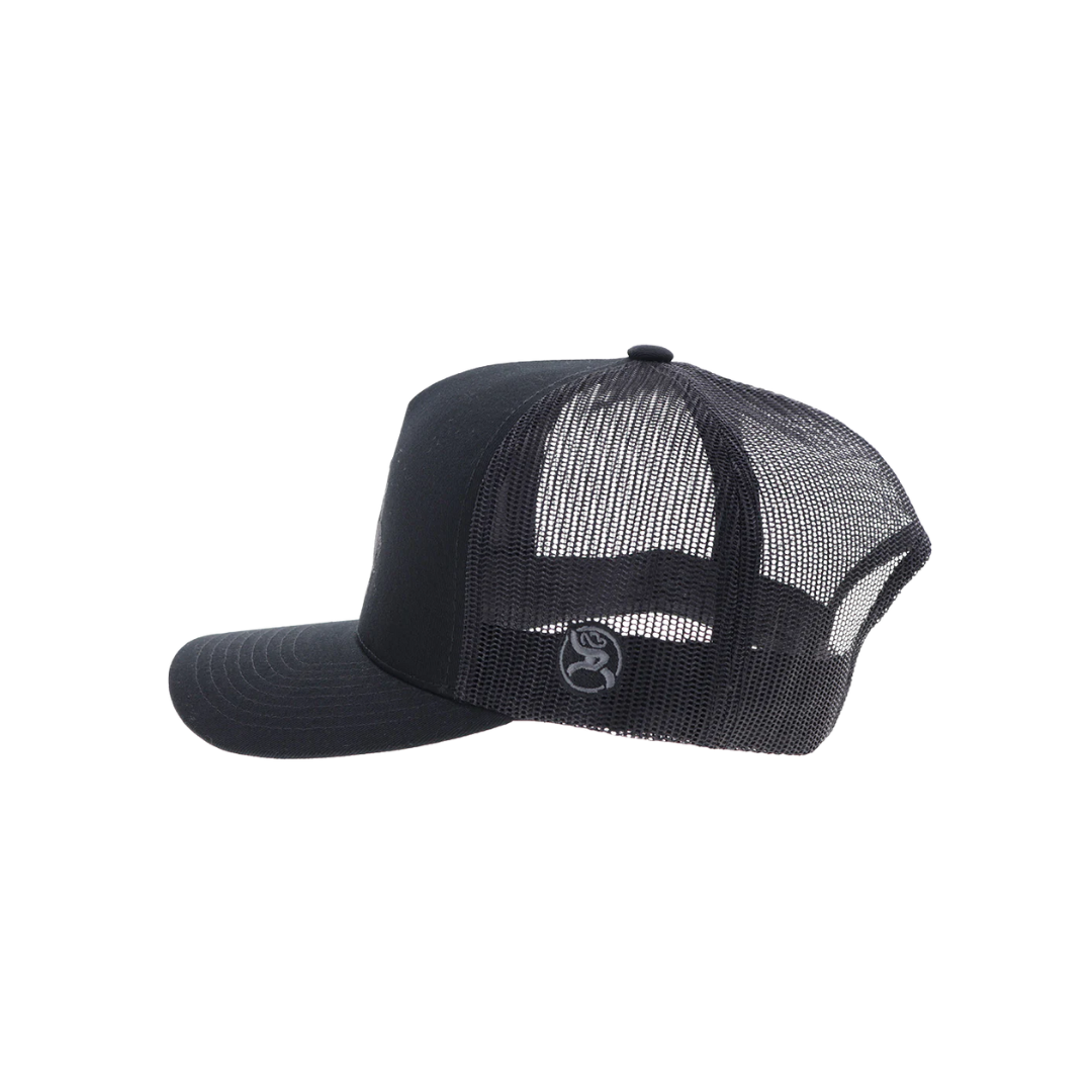 Hooey Men's Whit Logo Black Cap