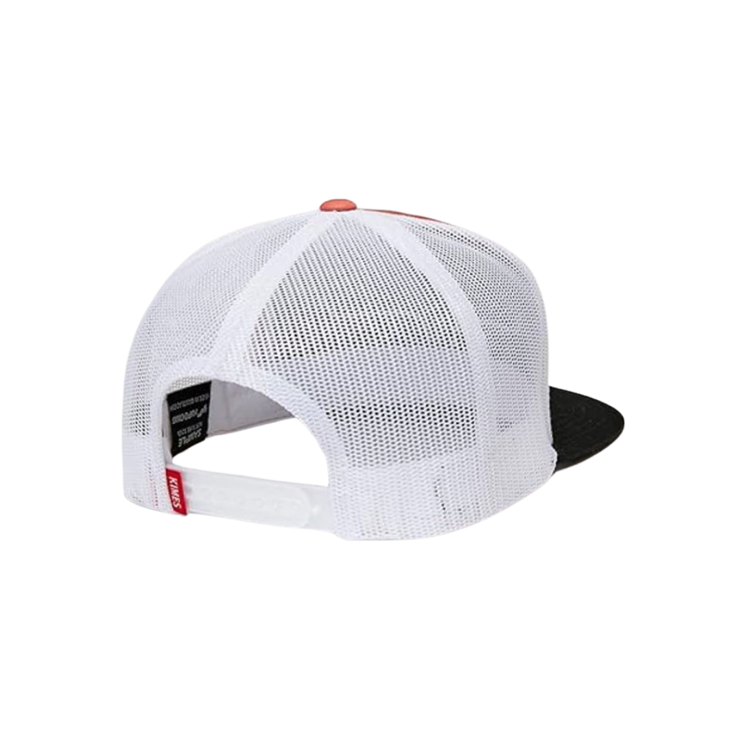 Kimes Ranch Men’s Wildstyle Weekly Trucker Red Gold Cap