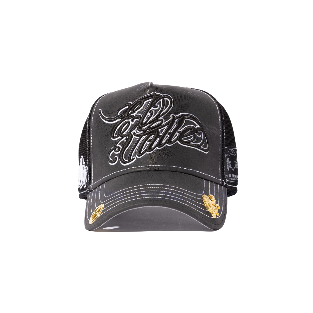 Red Monkey Unisex El Valle Trucker Black Cap