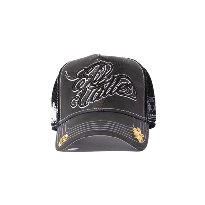 Red Monkey Unisex El Valle Trucker Black Cap