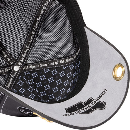 Red Monkey Unisex El Valle Trucker Black Cap