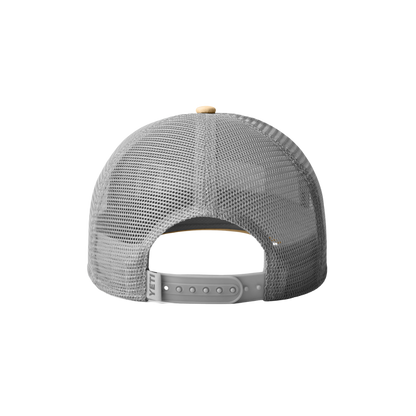 Yeti Logo Badge Trucker Salmon Cap