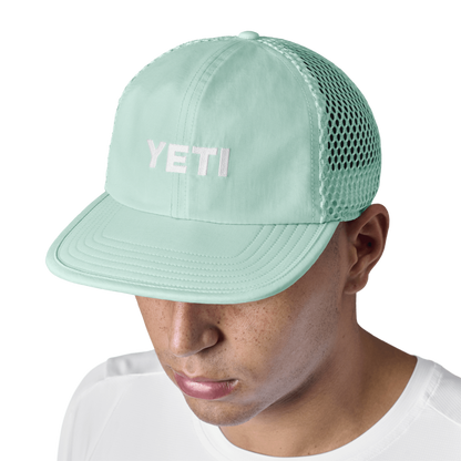 Yeti Logo Performance Ice Blue Cap