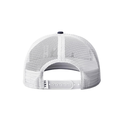 Yeti Skiff Logo Badge Mid Pro Trucker Grey Cap