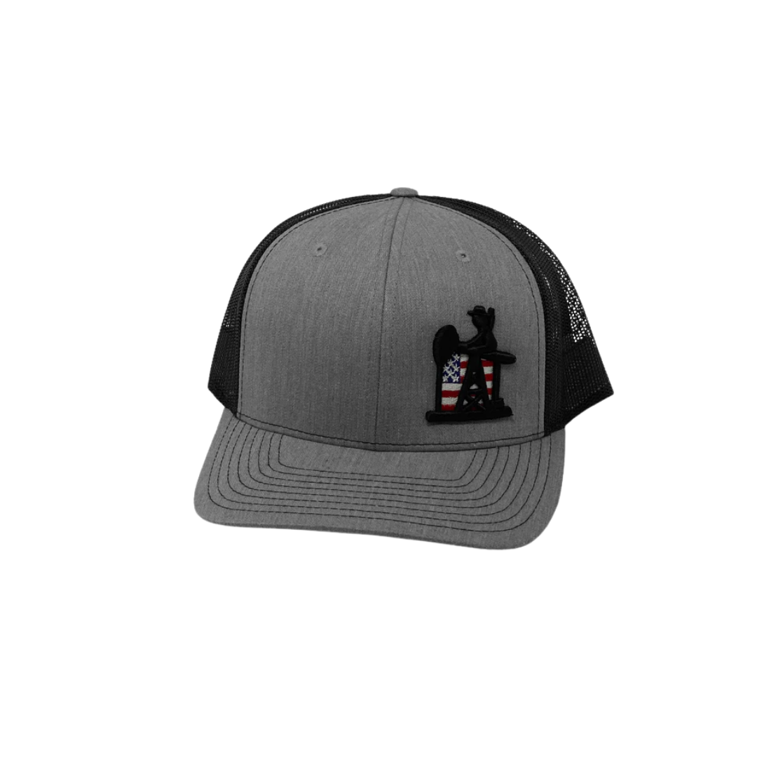 Oli Field Hats Men's The Patriot Grey Cap
