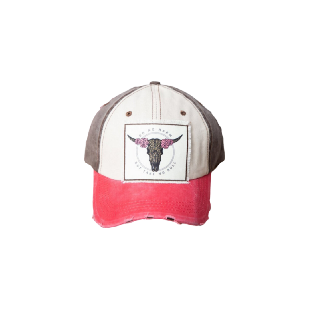 Southern Grace Women's Do Not Harm But Multicolor Cap