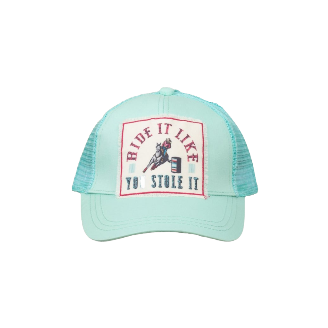 Southern Grace Women's Ride It Like Turquoise Cap