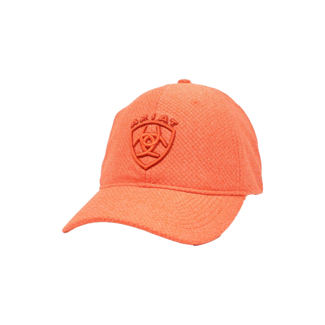 Ariat Women's Lace Embroidery Logo Orange Visor