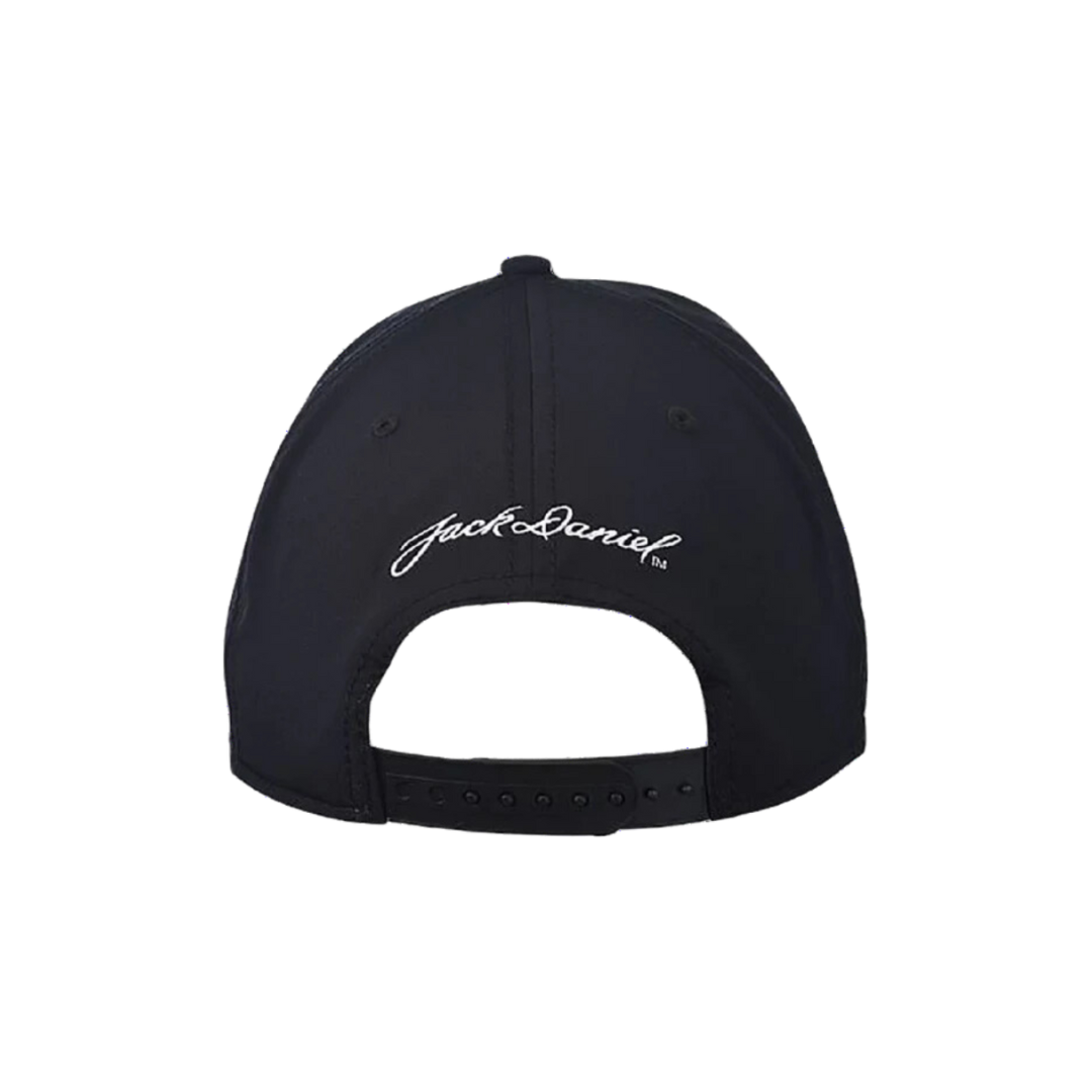 Jack Daniels Men's Mesh Embroidered Signature Black Cap