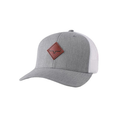 Kimes Ranch Men's Mesh Diamond Logo Grey Cap