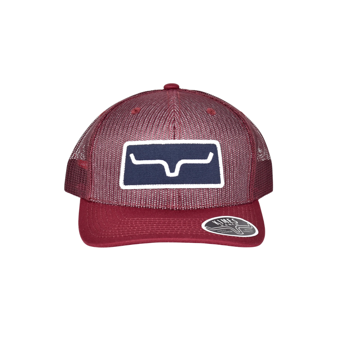 Kimes Ranch Men's Mesh Trucker Red Cap