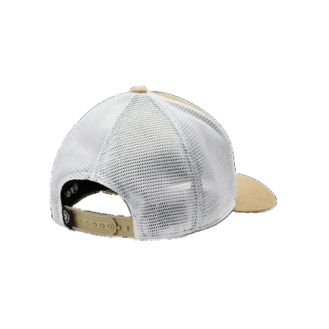 Ariat Men's Flex Fit 110 Logo Embroidered Brown Cap