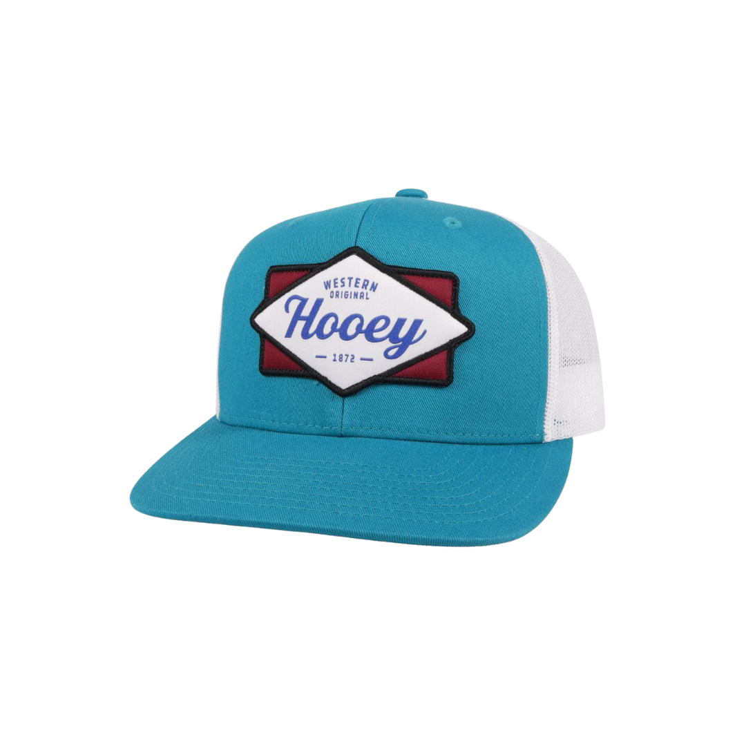 Hooey Youth Boy's Diamond Teal Cap