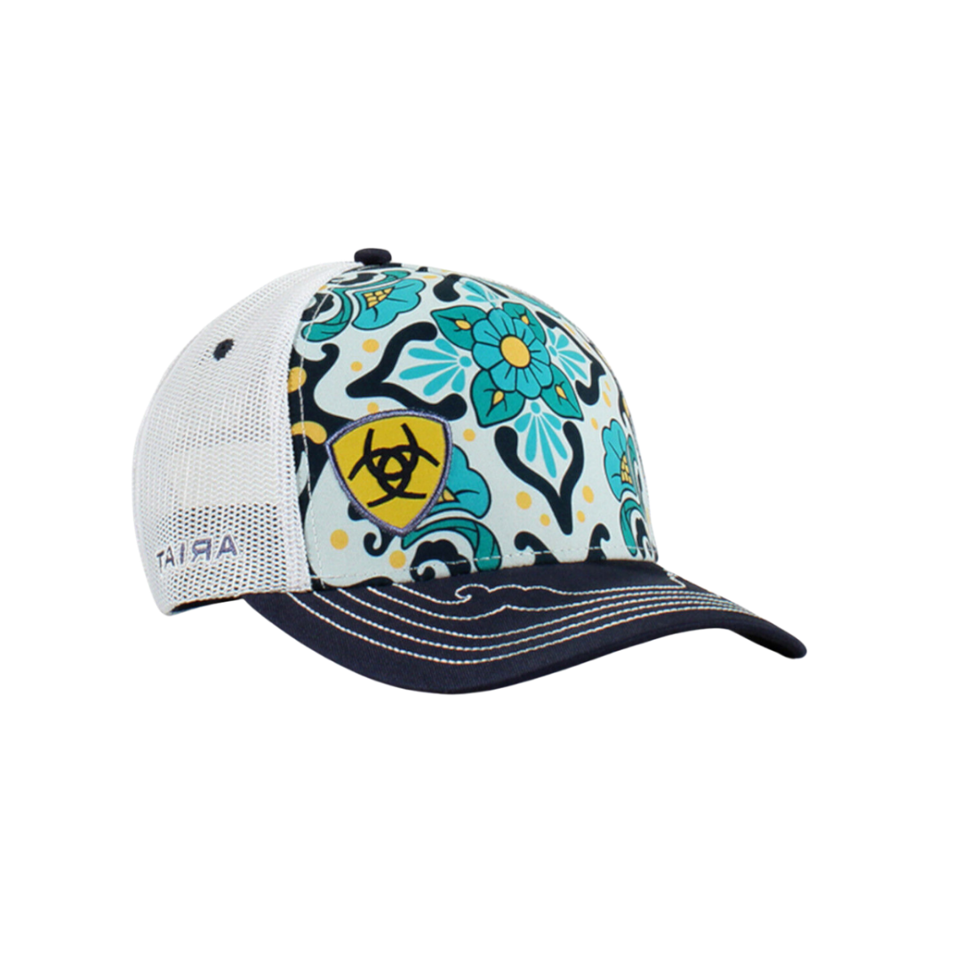 Ariat Women's Bright Floral Mesh Multicolor Cap