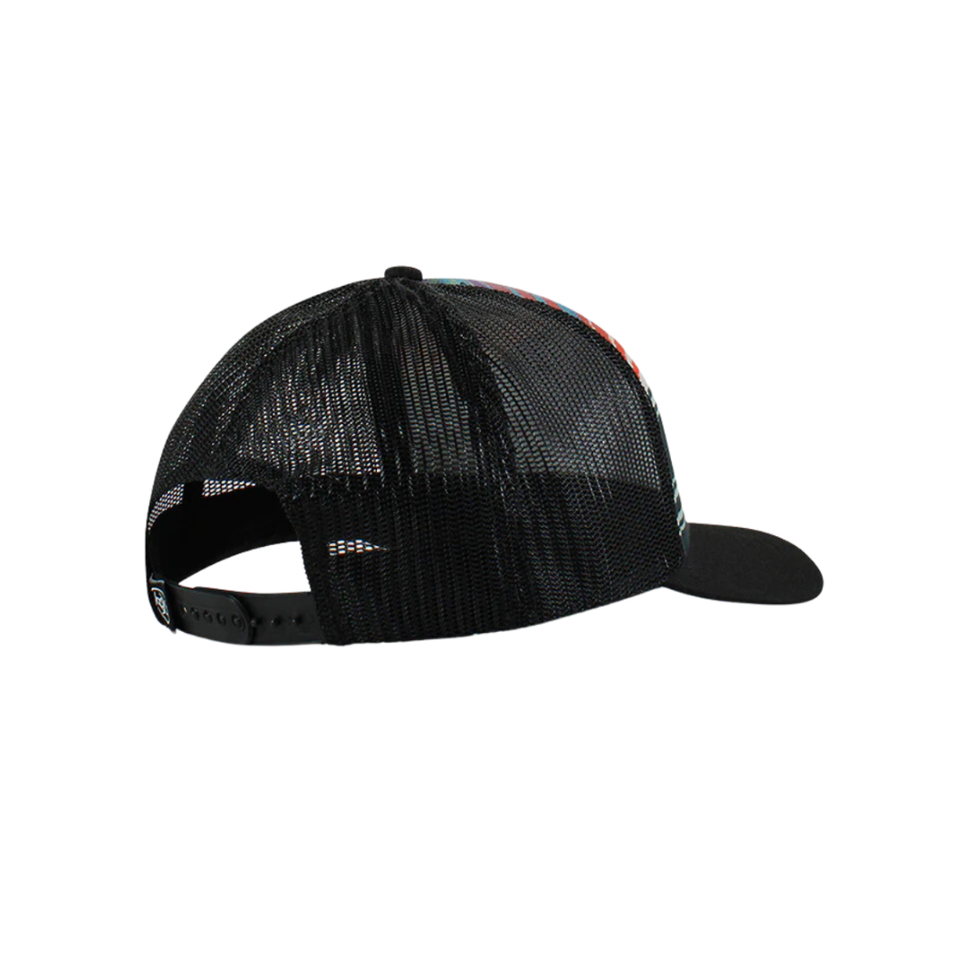 Ariat Men's Horizontal Striped Mesh Multicolor Cap