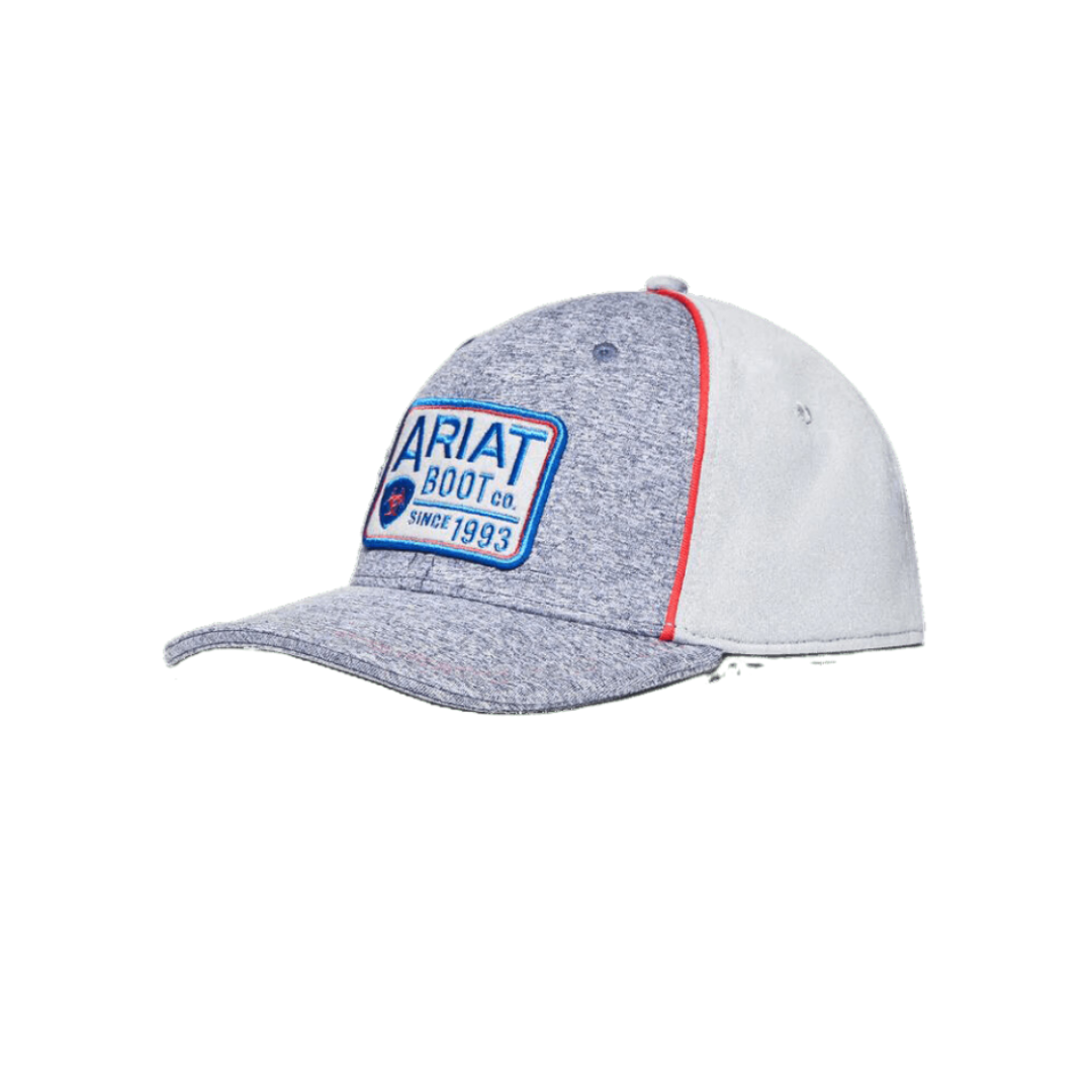 Ariat Men's Logo Patch Grey Cap