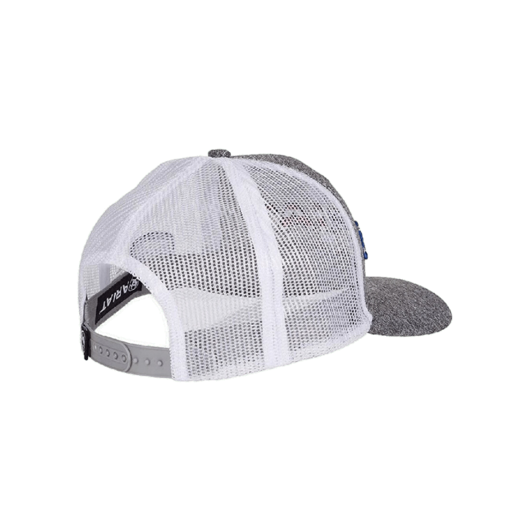 Ariat Men's Mesh Usa Flag Logo Grey Cap
