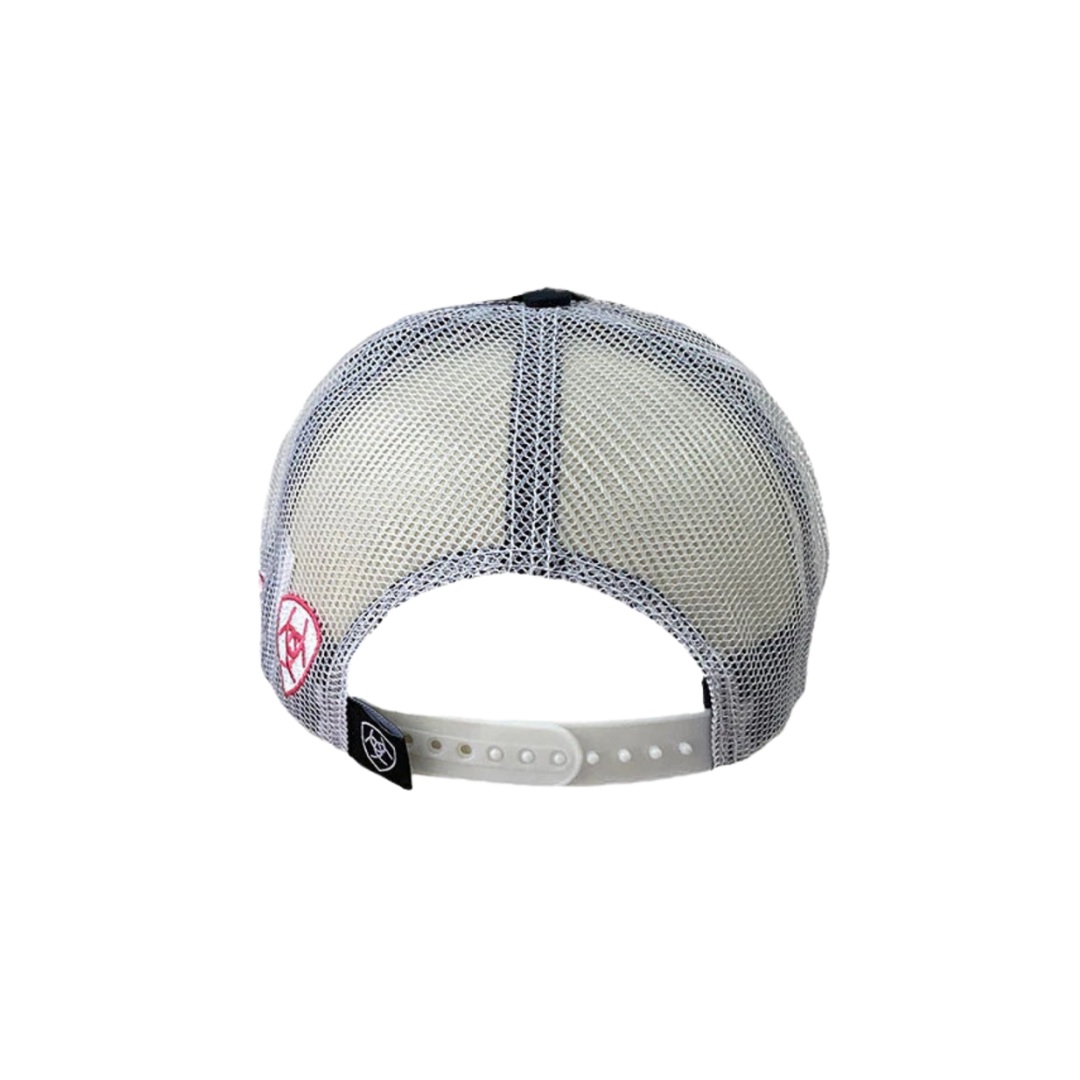 Ariat Unisex Cactus Design Mesh Navy Cap