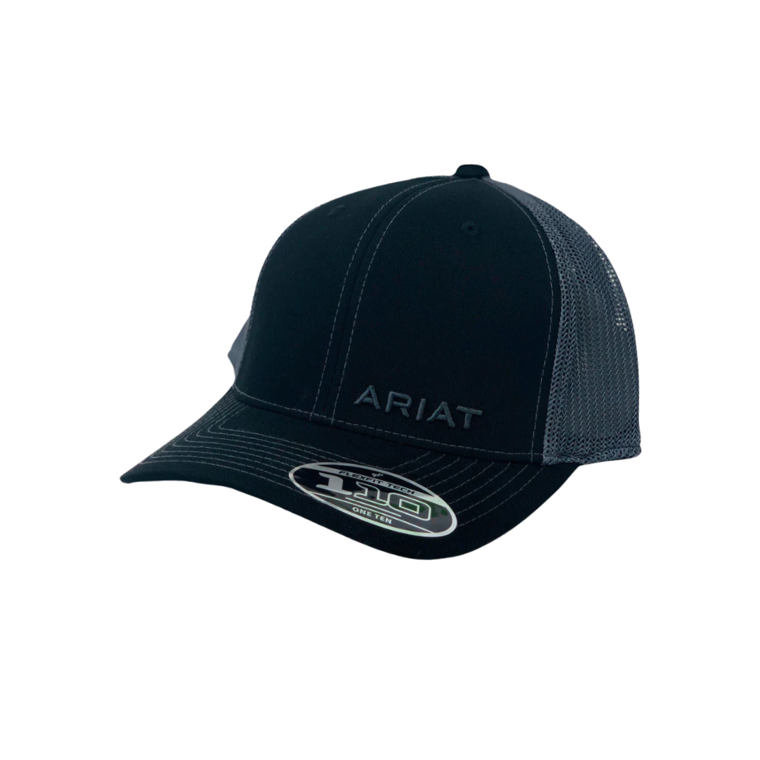 Ariat Men's Flex Fit Mesh Black Cap