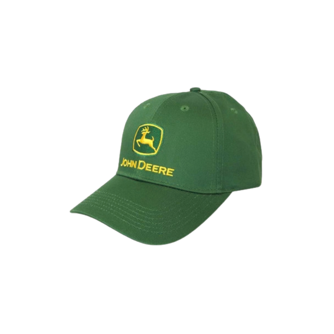 John Deere Men's Classic Logo Twill Green Cap