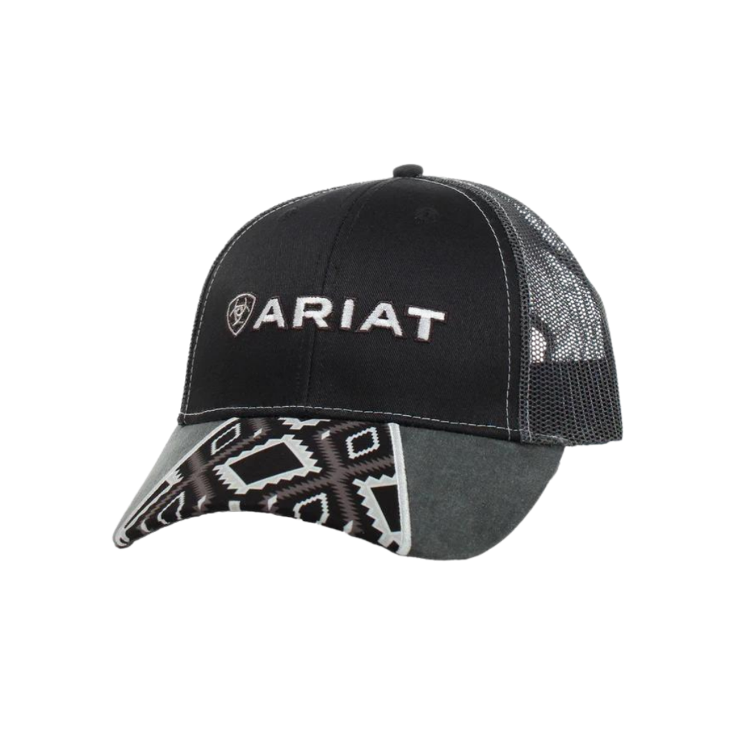 Ariat Men's Velcro Black Cap