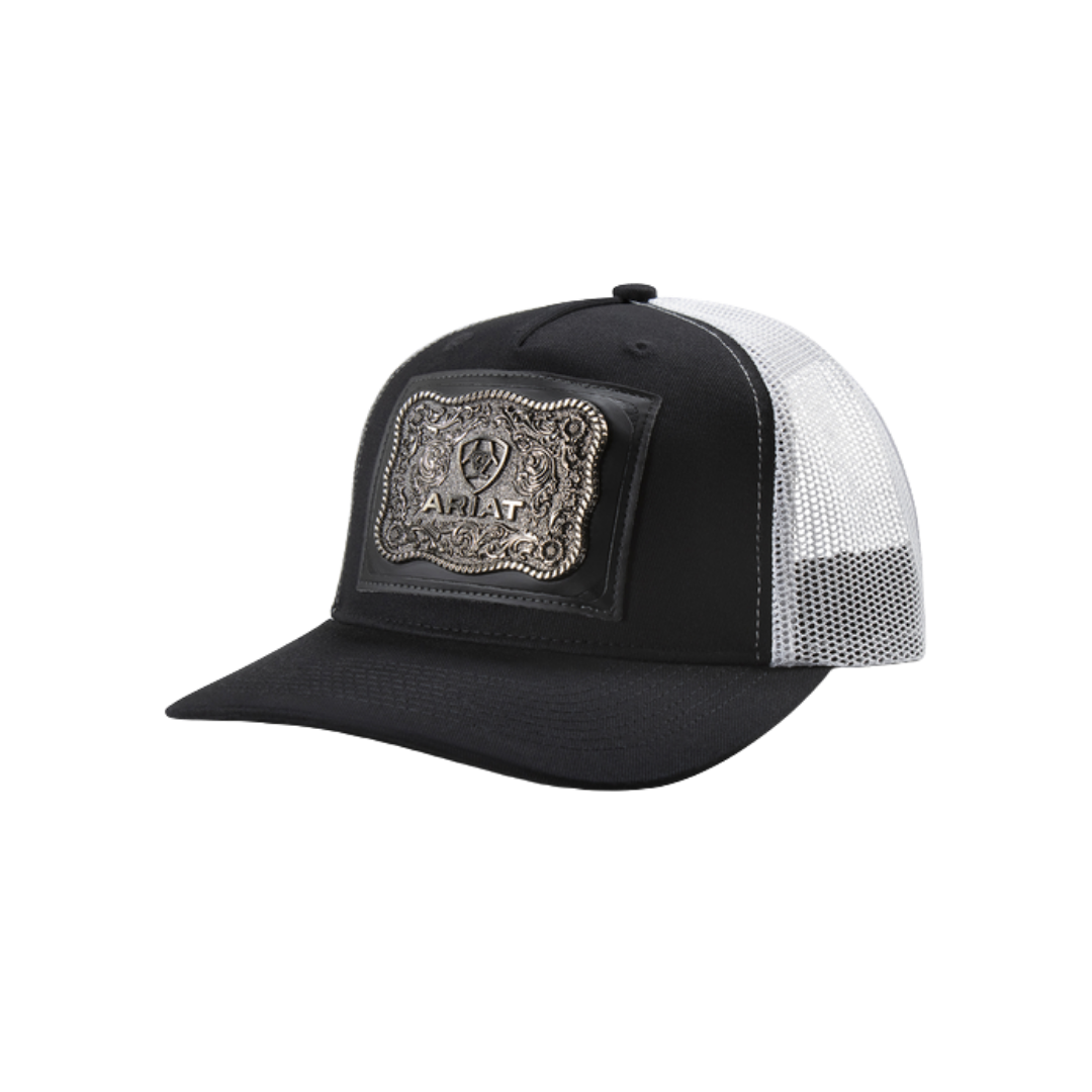 Ariat Men's Buckle Patch Black Cap