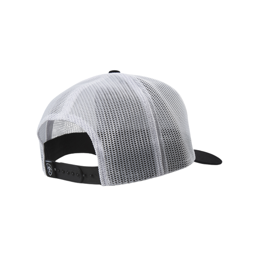 Ariat Men's Buckle Patch Black Cap