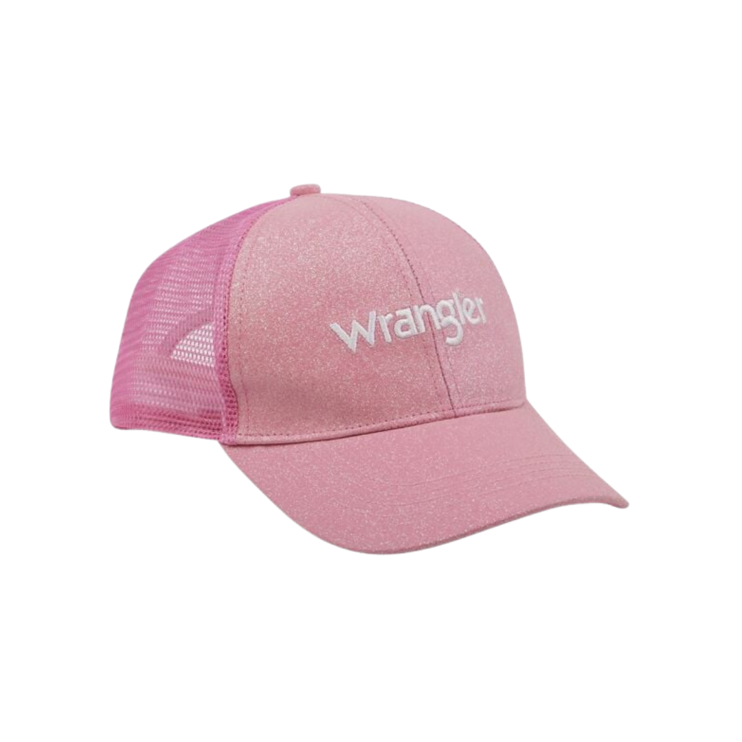 Wrangler Toddler Girl's Baseball Wild Orchid Pink Cap