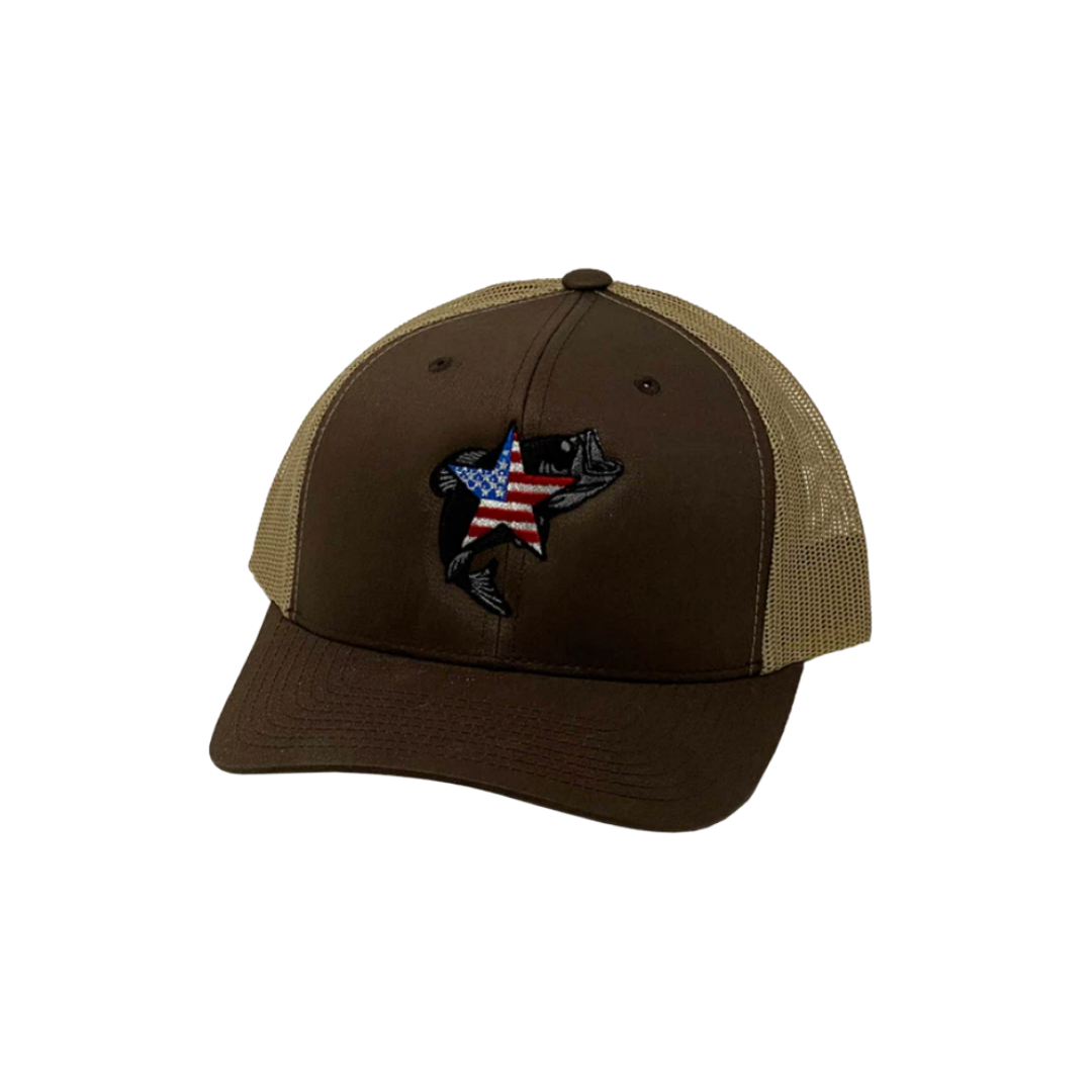 Oil Field Men´s Usa Star Bass Multicolor Cap