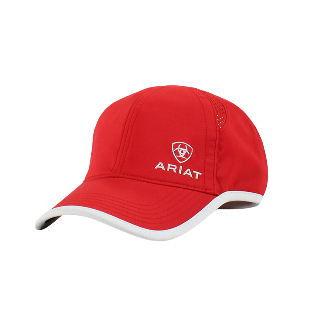 Ariat Women's Ponyflo Embroidered Red Cap