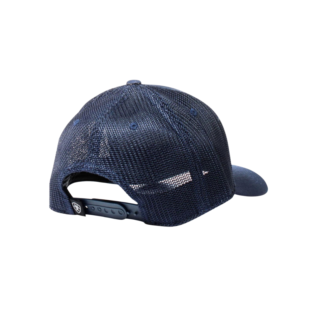Ariat Men's Mesh Patch Blue Cap