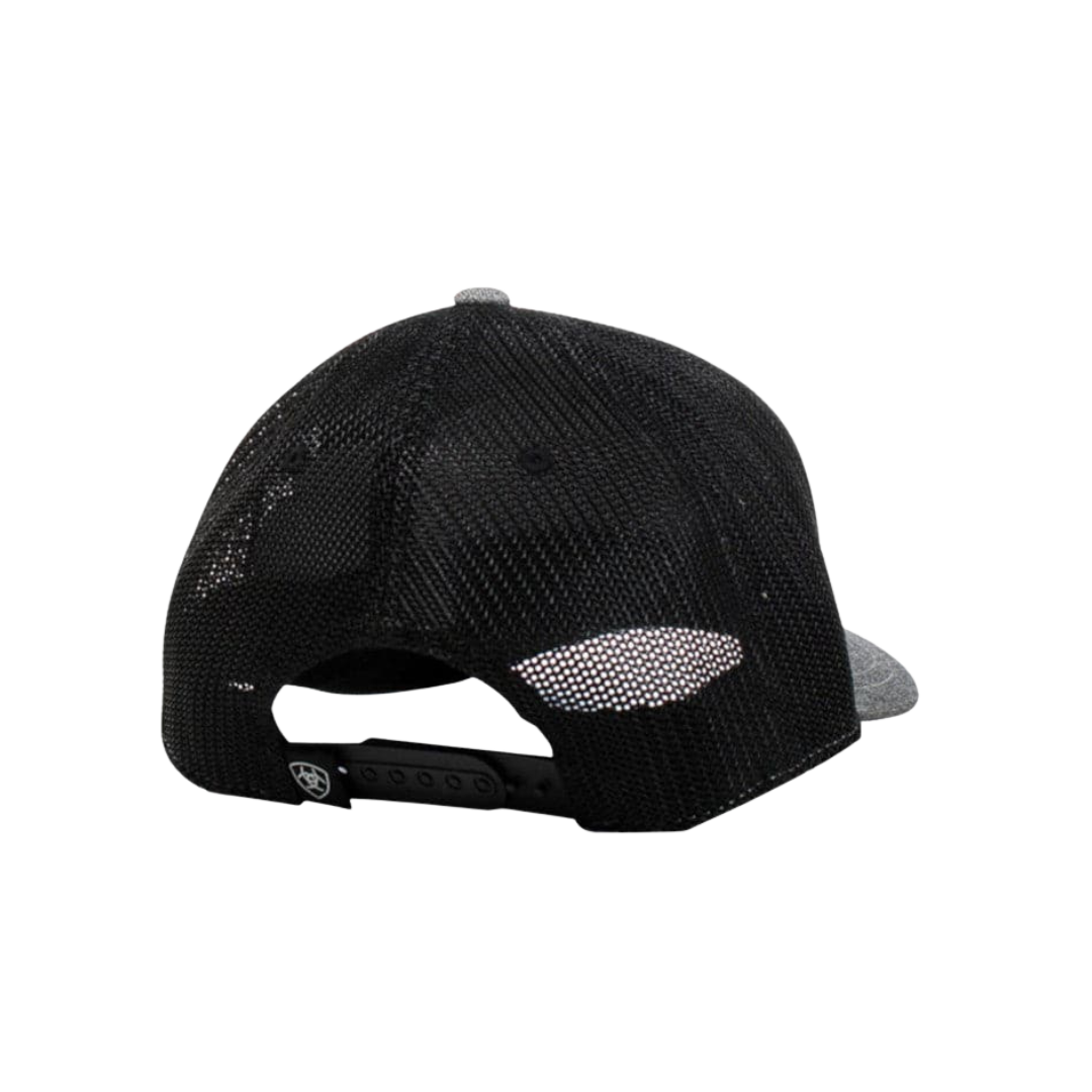 Ariat Men's Mexico Logo Mesh Grey Cap