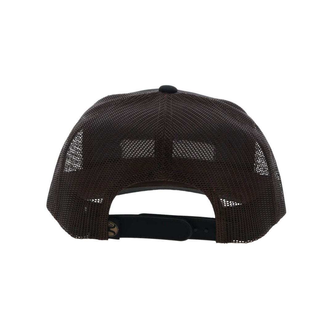 Hooey Men's Lock Up Snapback Black Brown Cap