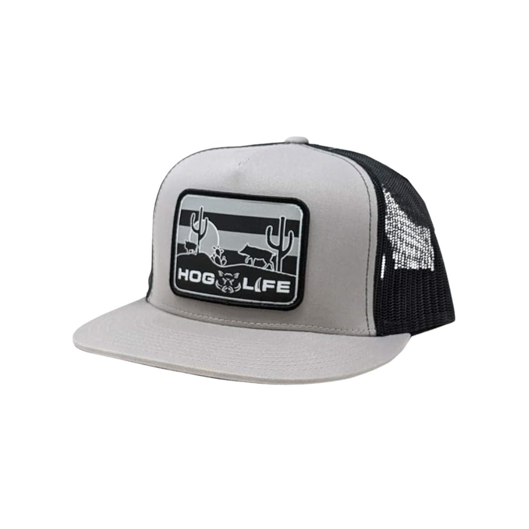 Hog Life Men's Sunset Prey Grey Cap