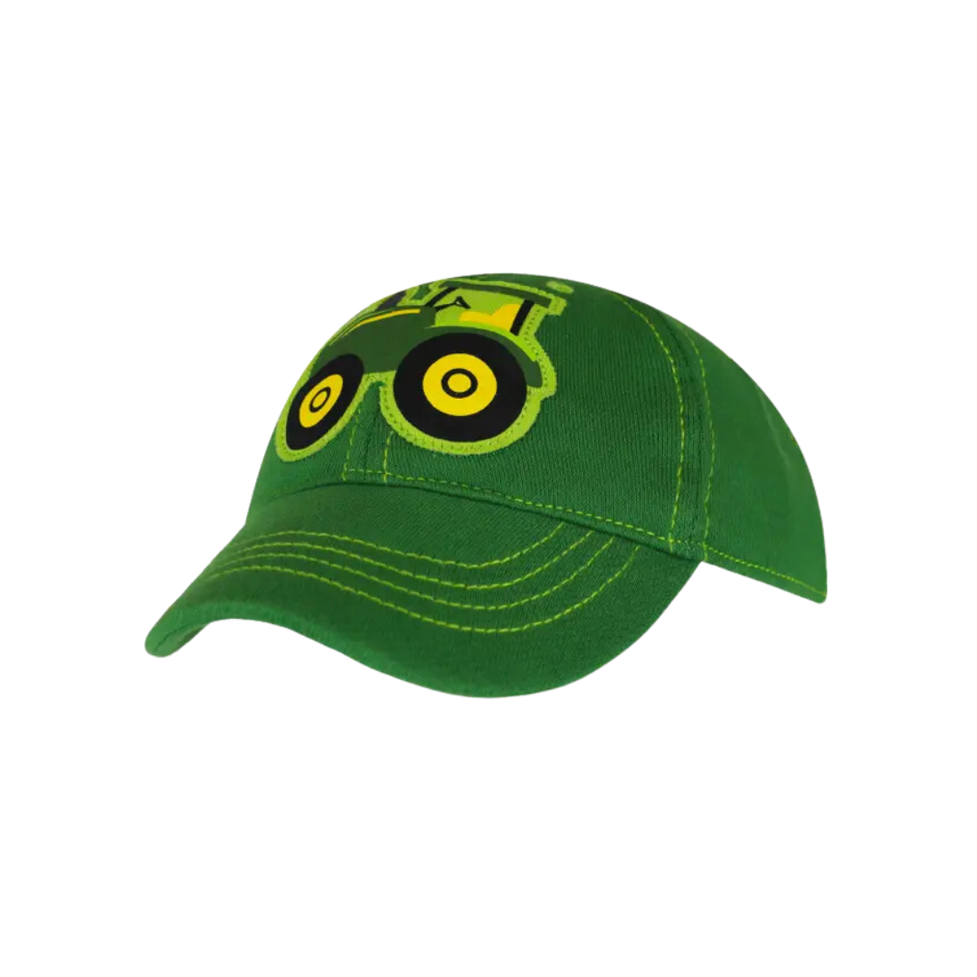 John Deere Infant Boy's Tractor Baseball Green Cap