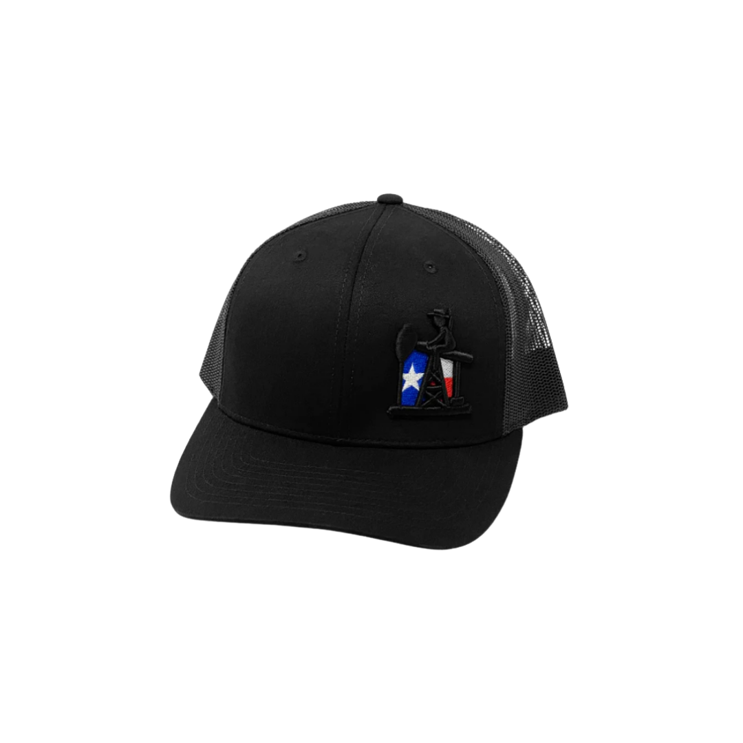Oil Field Men´s Texas PJ Cowboy Black Cap