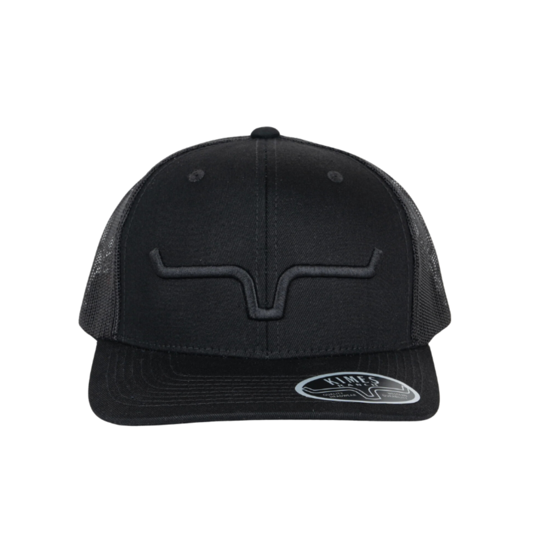 Kimes Ranch Men's Weekly Trucker Black Cap