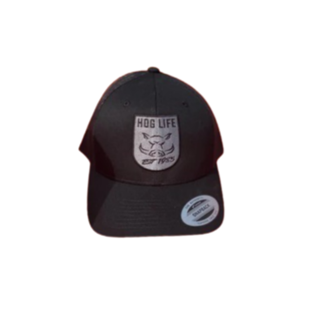 Hog Life Men's Est 1985 Sarge Black Cap