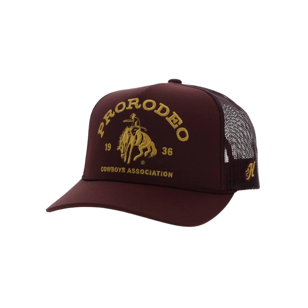 Hooey Men's Prorodeo Maroon Cap