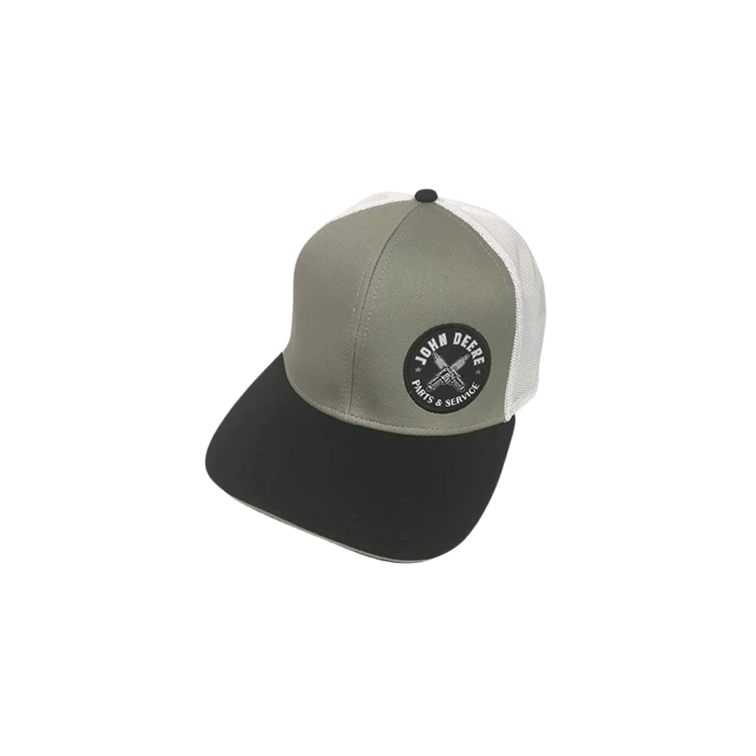 John Deere Men's Mesh Grey Cap