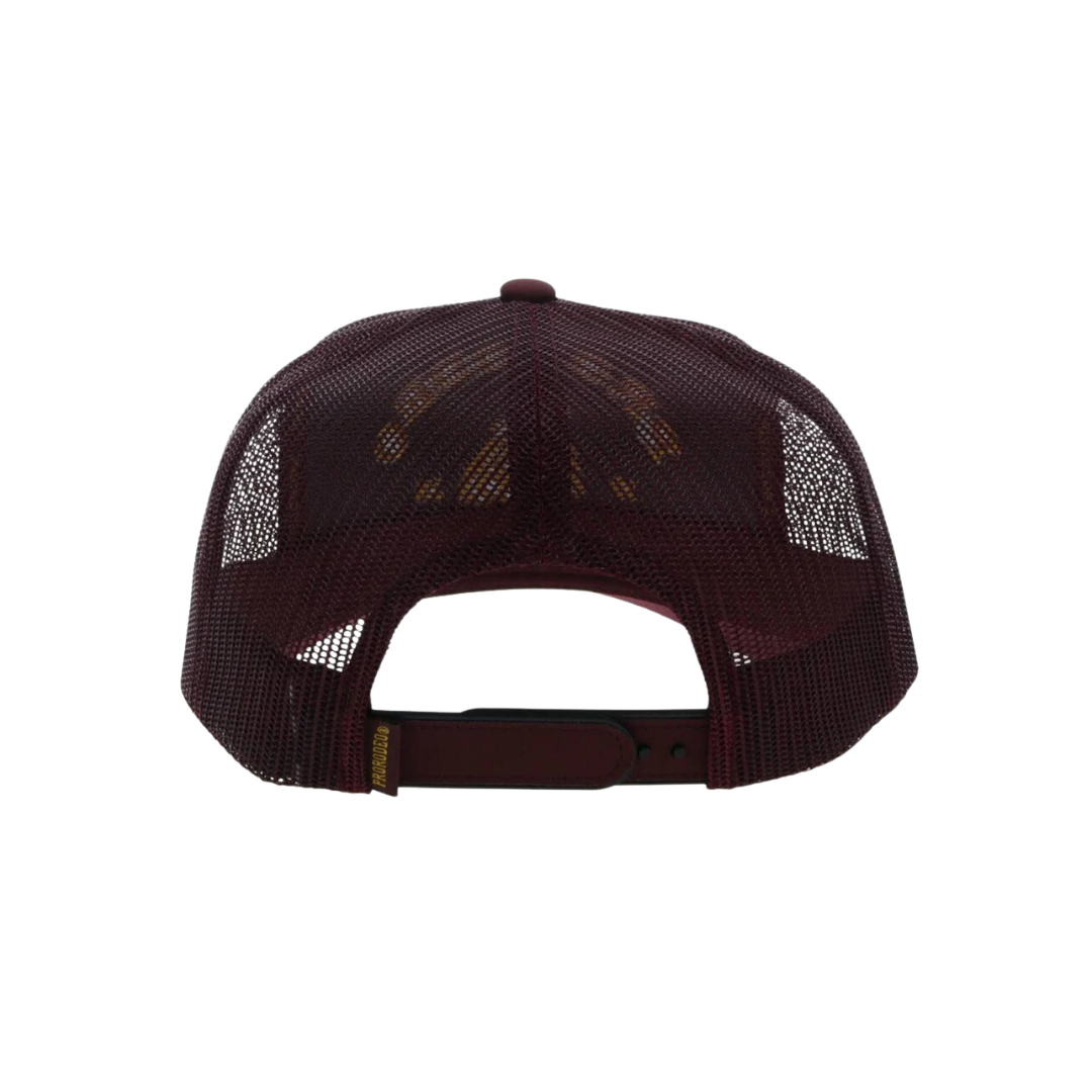 Hooey Men's Prorodeo Maroon Cap
