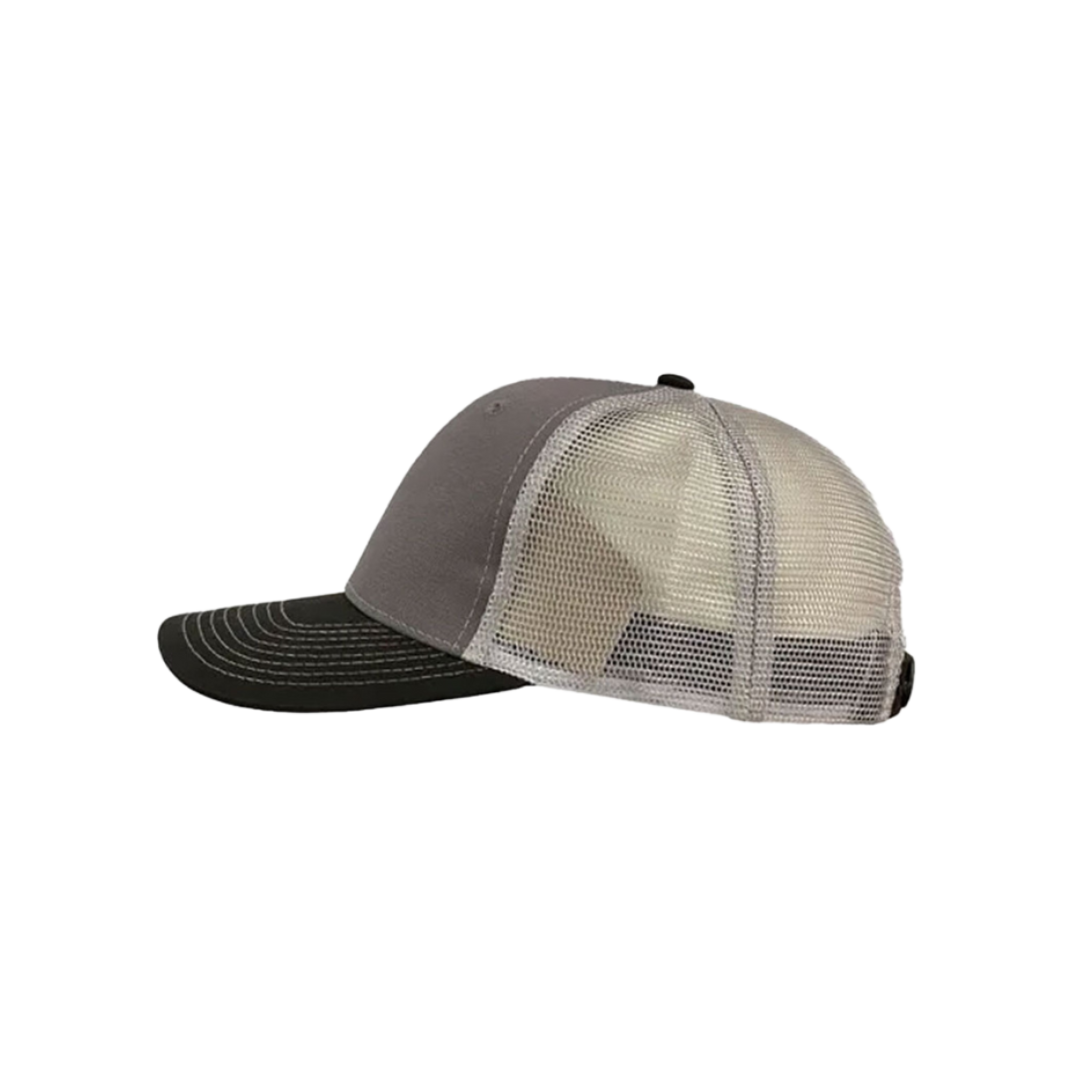 Ariat Men's Mesh Embroidered Logo Baseball Grey Cap