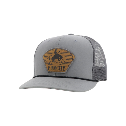 Hooey Unisex Cavvy Punchy Grey Cap